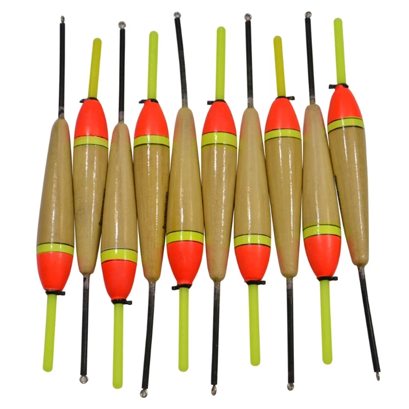 

10Pcs Brand New and High Quality Slide Slip Fishing Floats, Fishing Gears for Walleyes Bass Trout, 1/3 Oz Buoyancy