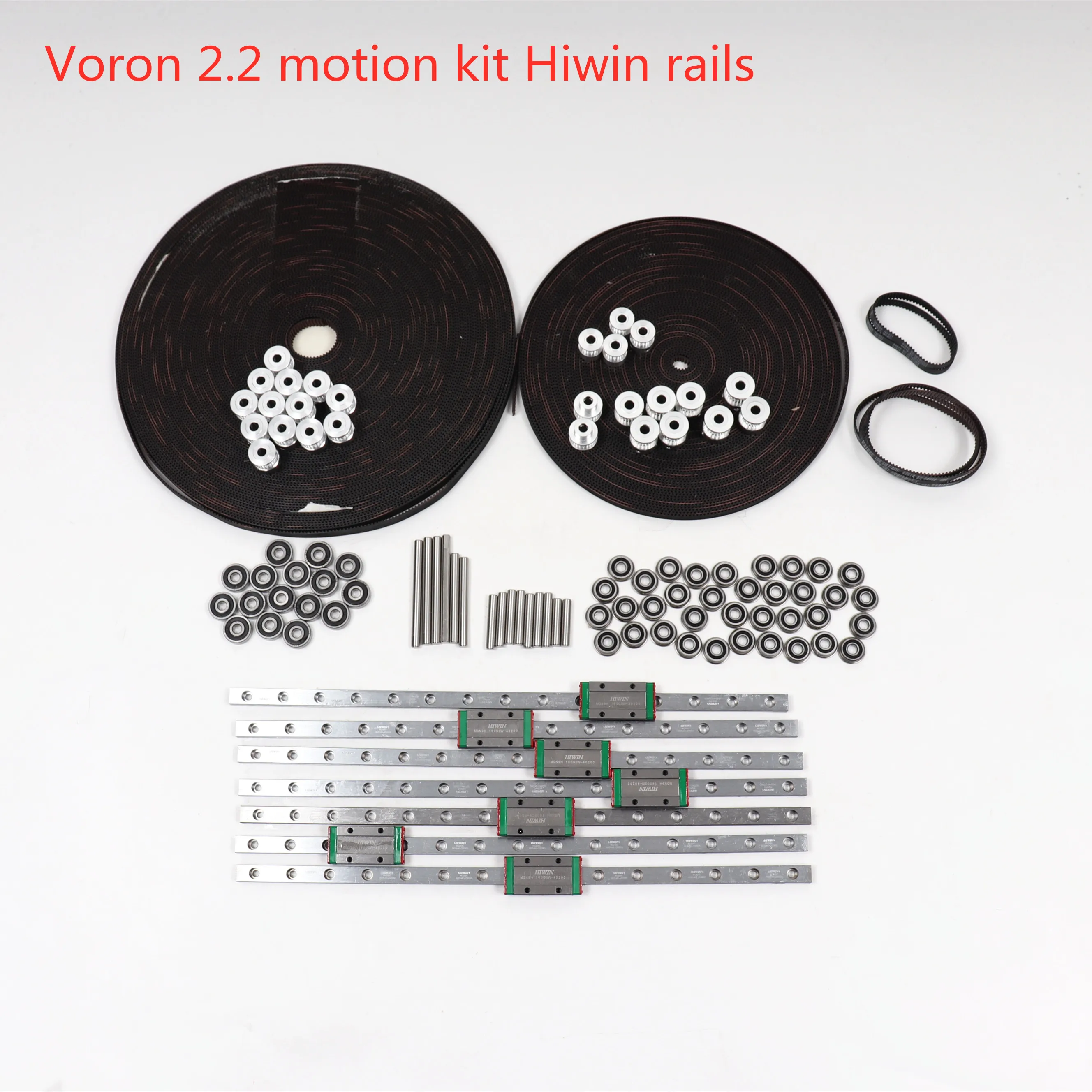 3D-принтер Blurolls Voron 2 полный комплект для принтера Corexy с колесами Hiwin rails Gates GT2 шкив