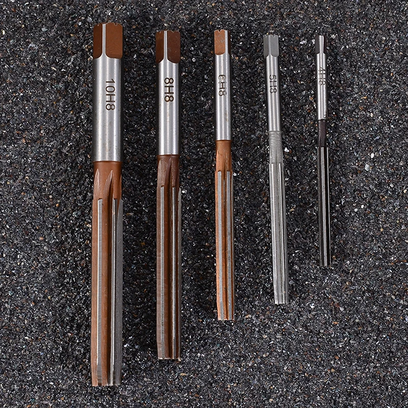 5 шт. ручной расширитель H8 патрон прямой хвостовик инструмент из сплава стальные