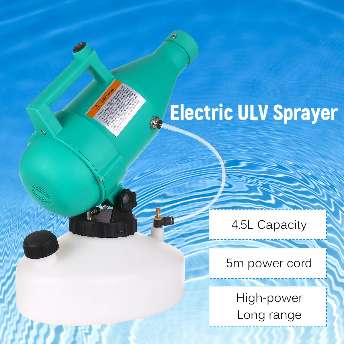 Электрический генератор тумана ULV портативный ультра низкий объем электронный