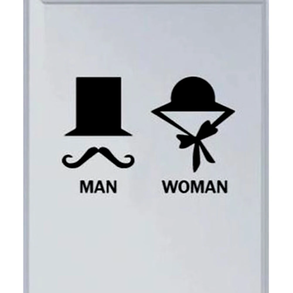 Виниловые водонепроницаемые настенные наклейки для туалета креативный Забавный