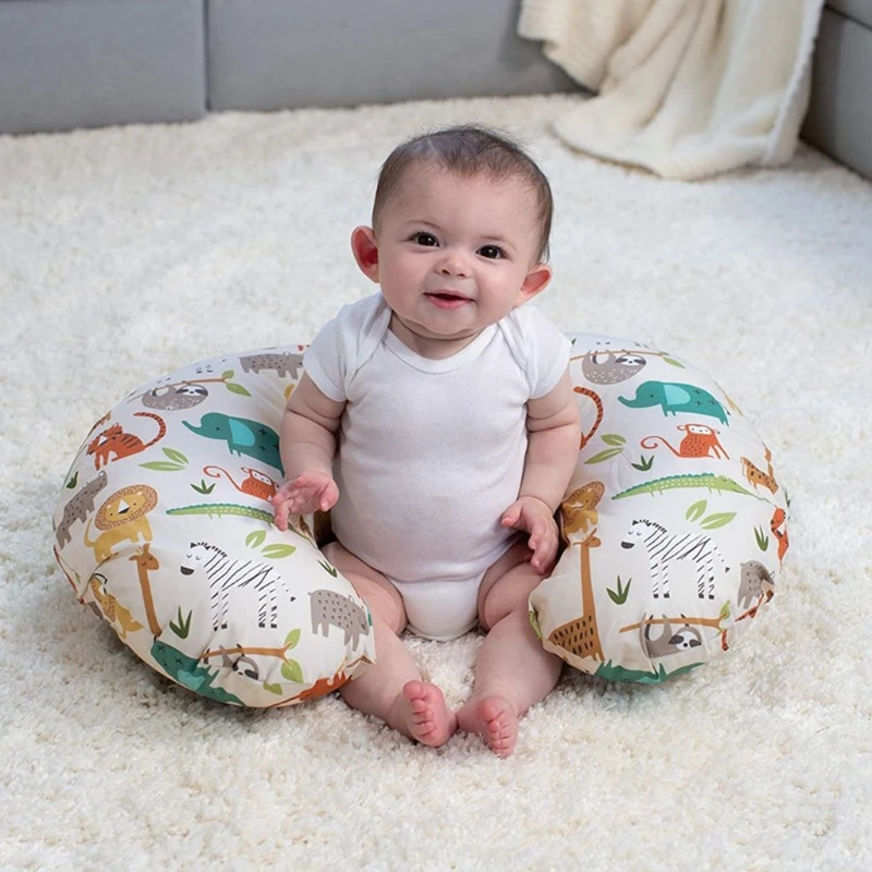 cooling mattress topper 2 Pcs/set Cute Baby U-shaped Breastfeeding Pillowcase Multi-function Pillows Detachable Simple Pillow Cover H3CD linen sheets