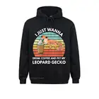 Мужская леопардовая Толстовка Gecko, забавная кофейная Толстовка Gecko и кофе, толстовки для фитнеса, толстовки для мальчиков, одежда нормкор