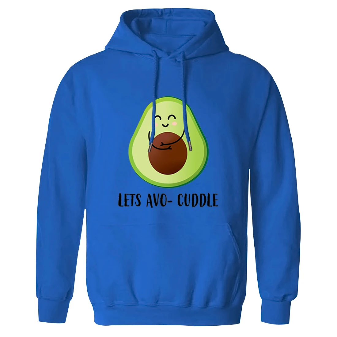 

Мужская повседневная толстовка с капюшоном с авокадо Harajuku, Повседневная Верхняя одежда для отдыха, мужские топы в стиле ретро