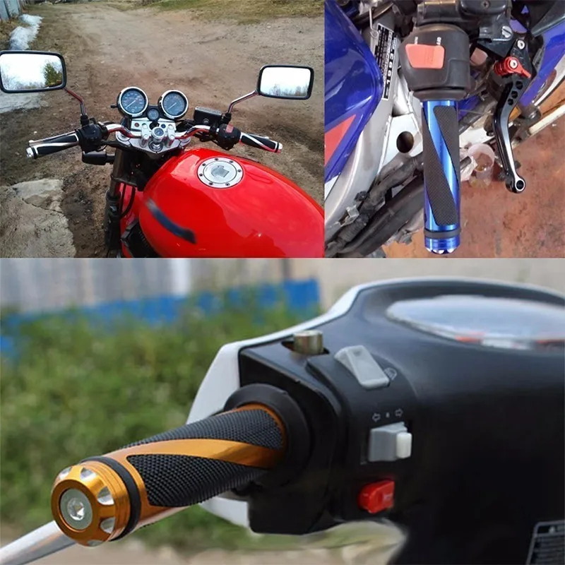 NS Modify 2 шт 7/8 &quotмотоциклетные ручки для руля универсальная рукоятка Kawasaki Honda Yamaha KTM