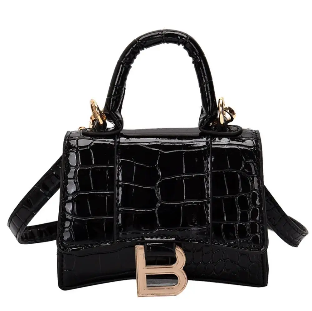 

2021 Small Leather Women's Bags Pattern PU Causal Mini Vintage Alligator Handbags Causal Shoulder Bag Female Crossbody Bags