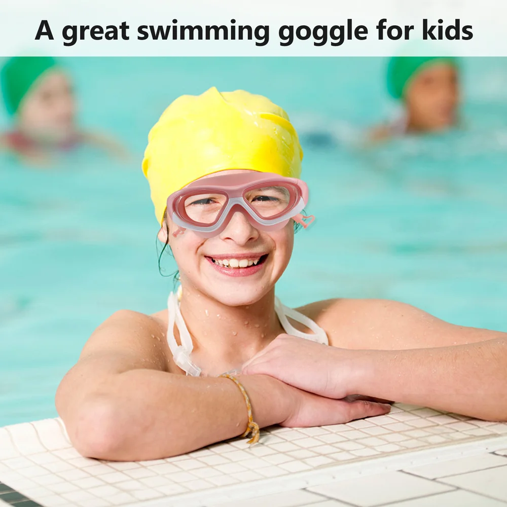 

1Pc Anti-Fog Swimming Goggle Wide Vision Kids Swim Glasses Swimming Equipment