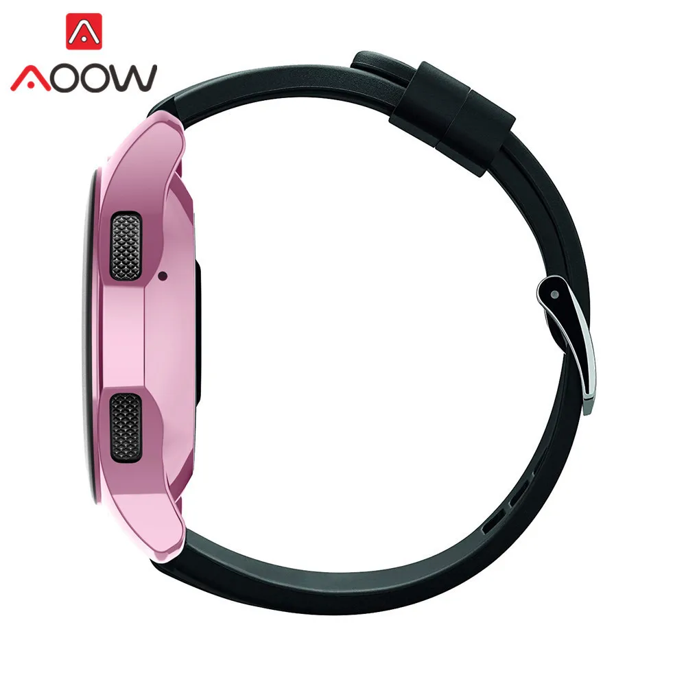 Мягкий ультра-тонкий ТПУ защитный чехол для samsung Galaxy Watch 42 мм 46 мм покрытие Защитная крышка оболочка ремешок для gear S3 Frontier