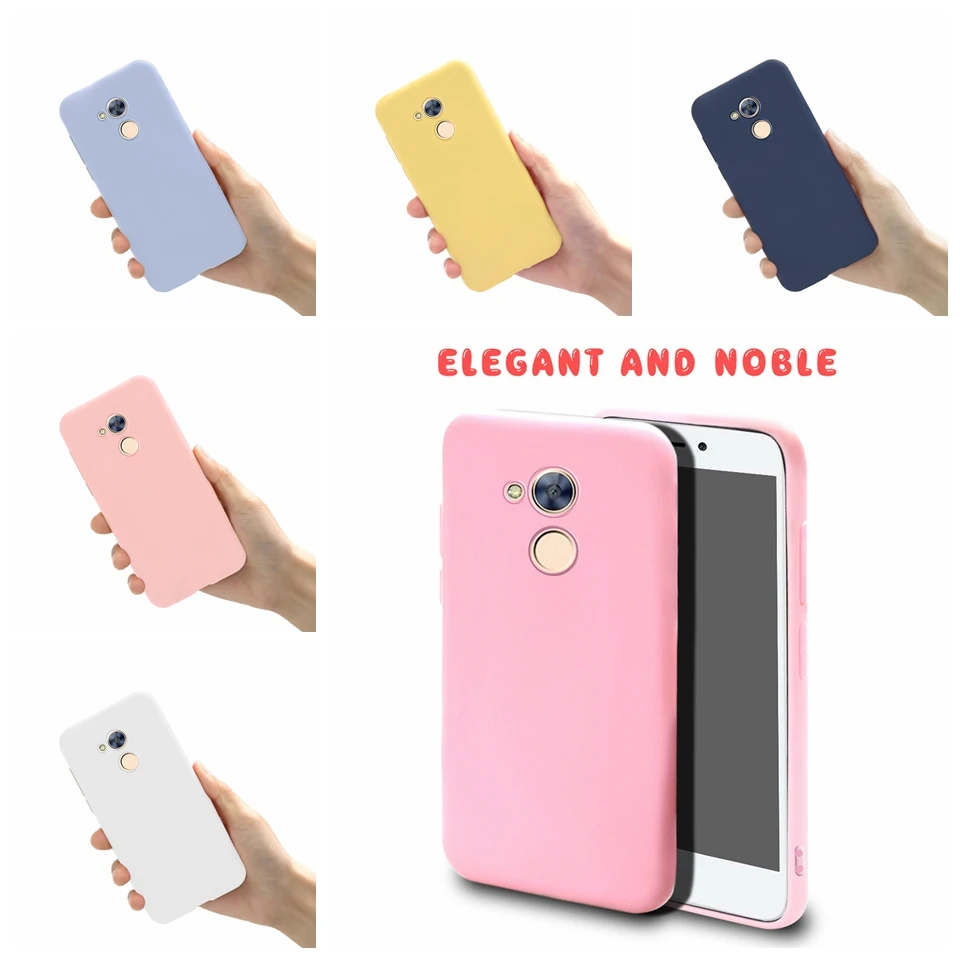 

Cute Matte Thin Candy Phone Case for Honor 6A Honor Holly 4 Honor 6A Pro Honor 5C pro Shockproof Silicone Case Soft Cover Coque