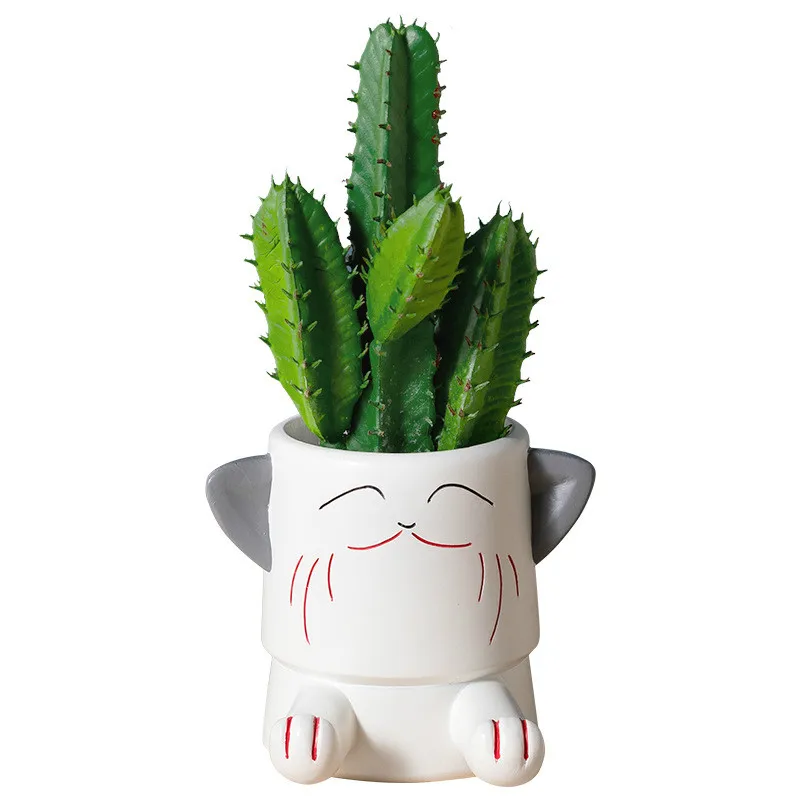 Суккулентное растение креативное зеленое украшение Северной Европы настольный