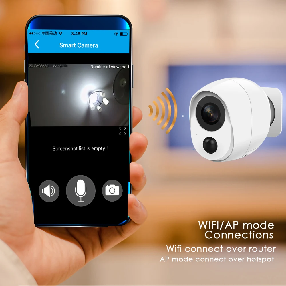 IP камера с разрешением 1080p 2mp беспроводная охранная IP-камера, поддержка карты SD, WiFi, мегапиксельная, наружная, водонепроницаемая, инфракрасная подсветка, HD ONVIF CCTV домашняя камера