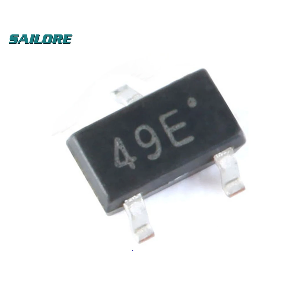 

10Pcs 44E 49E Hall Effect Sensor Switch SMD Hall Element SS49E AH49E A3144E SOT23 Sensor Switch Brushless Electric Motor