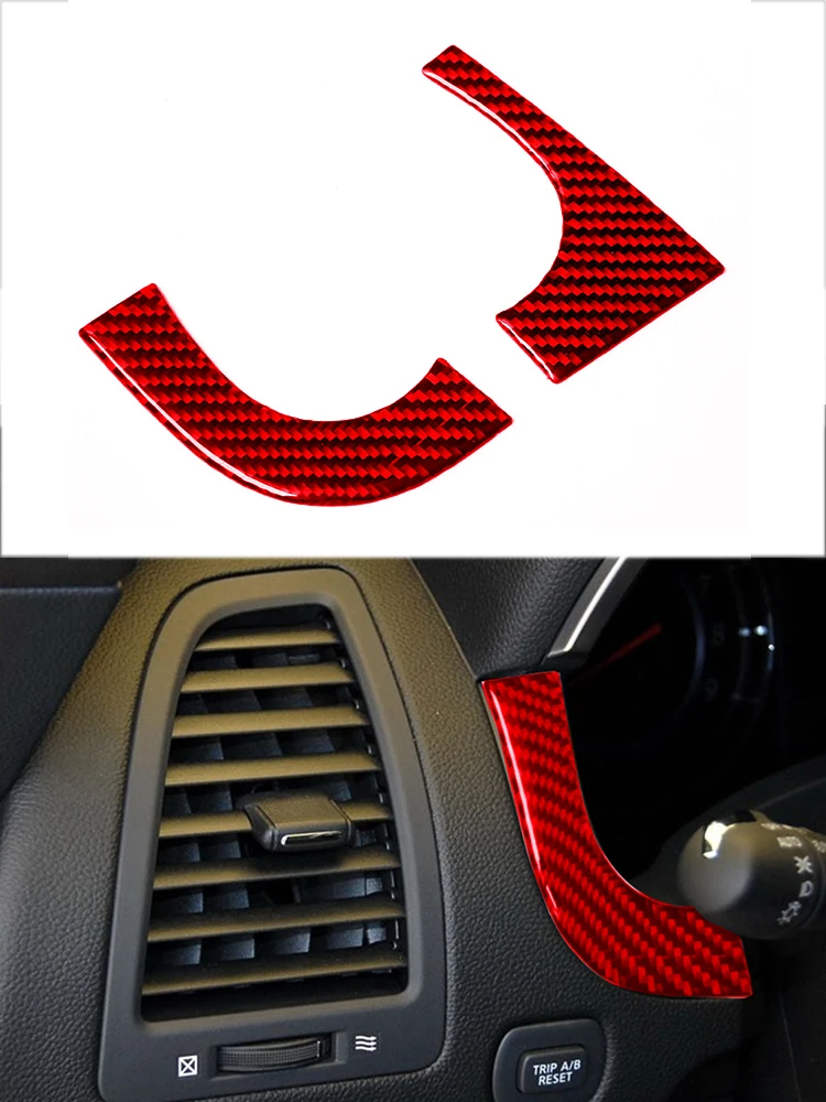 

Car Accessories Carbon Fiber Interior Trim Sticker for Infiniti fx2009-2013 QX70 2014-17 Lower of the Speedometer Outer Frame