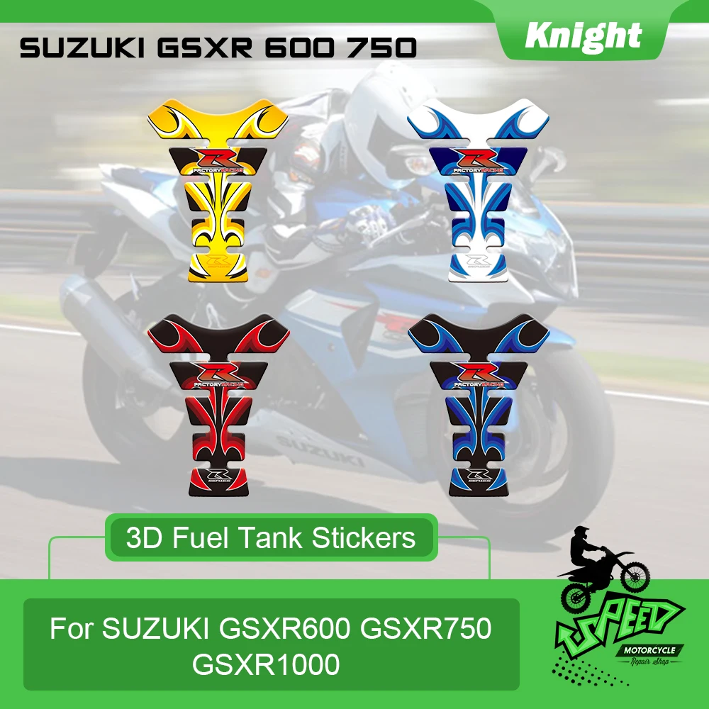 

Motorcycle 3D gel fuel tank pad protection sticker suitable for Suzuki GSXR600 GSXR750 GSXR1000 K1 K2 K3 K4 K5 K6 K7 K8 K9 K10