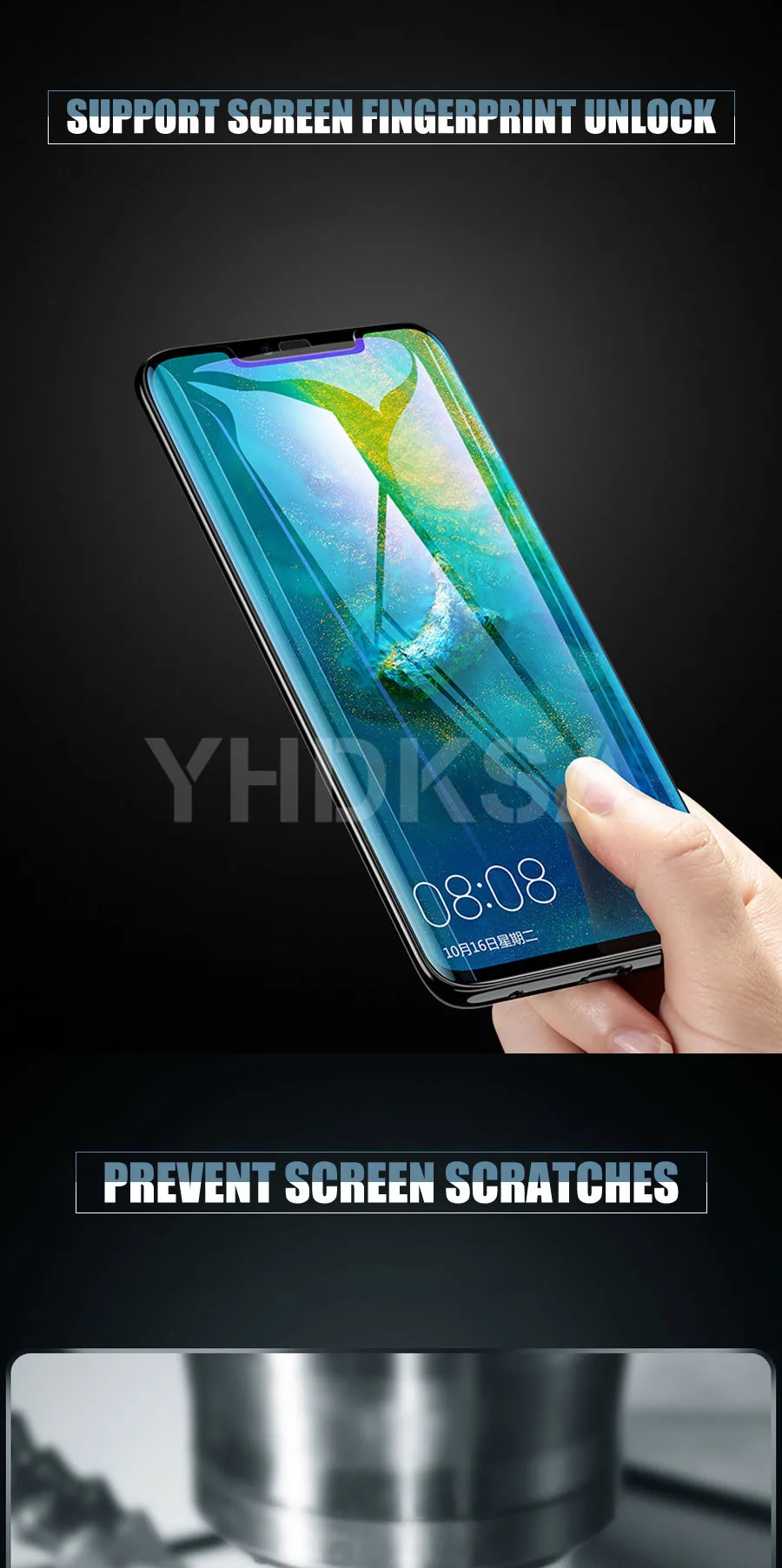 9D закаленное стекло на huawei mate 20 Pro 20X mate 20 10 9 Lite P Smart Защитная пленка для экрана