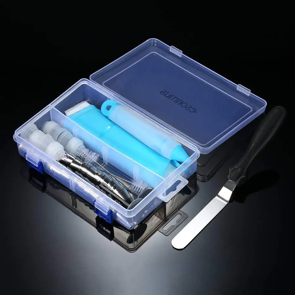 100 шт товары для украшения торта набор мешки замораживания и наконечники