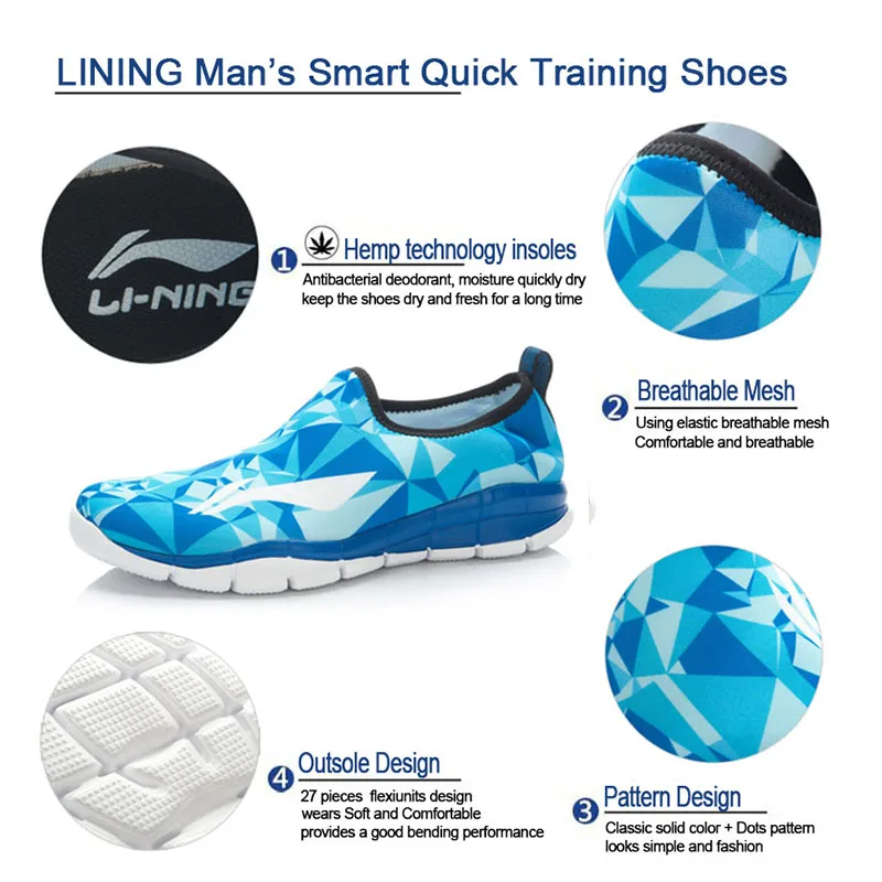 Li-Ning/Мужская дышащая обувь; супер-светильник; тренировочная обувь; подкладка; дезодорант; охлаждающие мягкие кроссовки для фитнеса; спортивная обувь; AFHK027