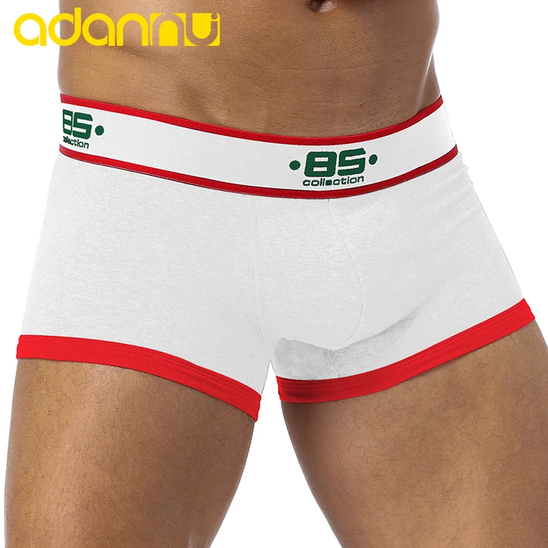 ADANNU ультра тонкое сексуальное нижнее белье мужчины боксеры Твердые выпуклые