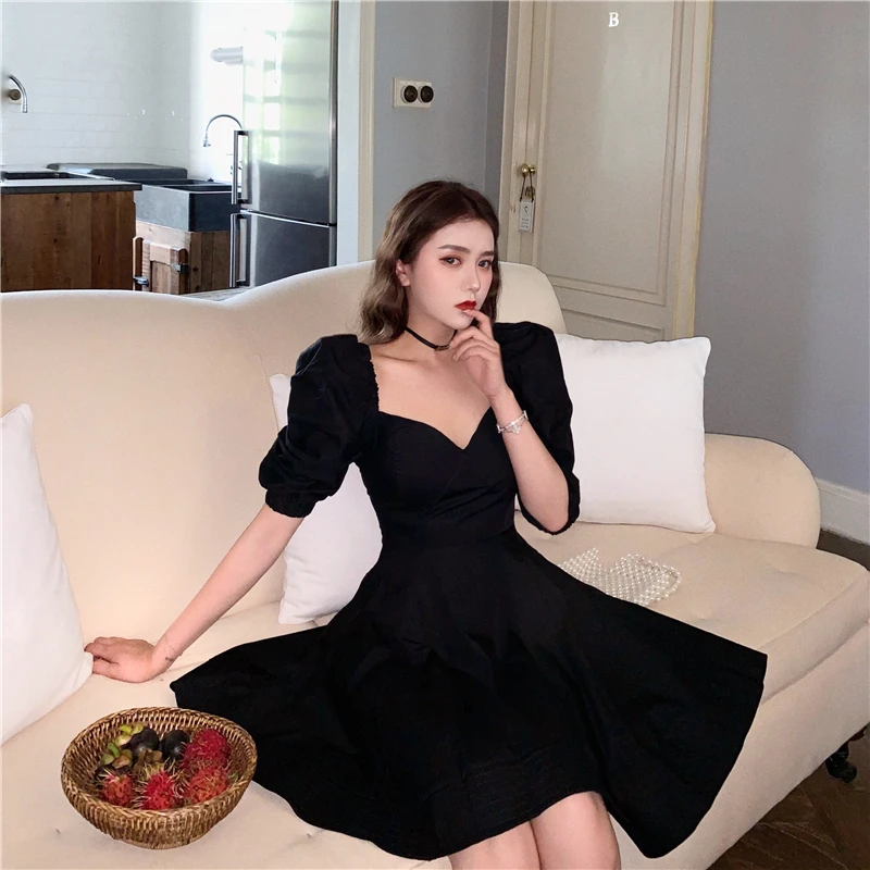 Элегантное платье женская одежда винтажное стильное модное корейское новое