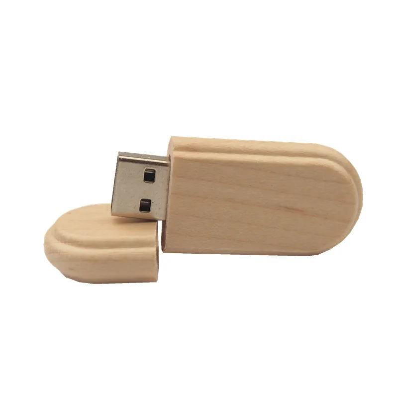 Маленький овальный деревянный Usb флеш накопитель 2 0 флэш 4 ГБ 8 16 32 флешка с