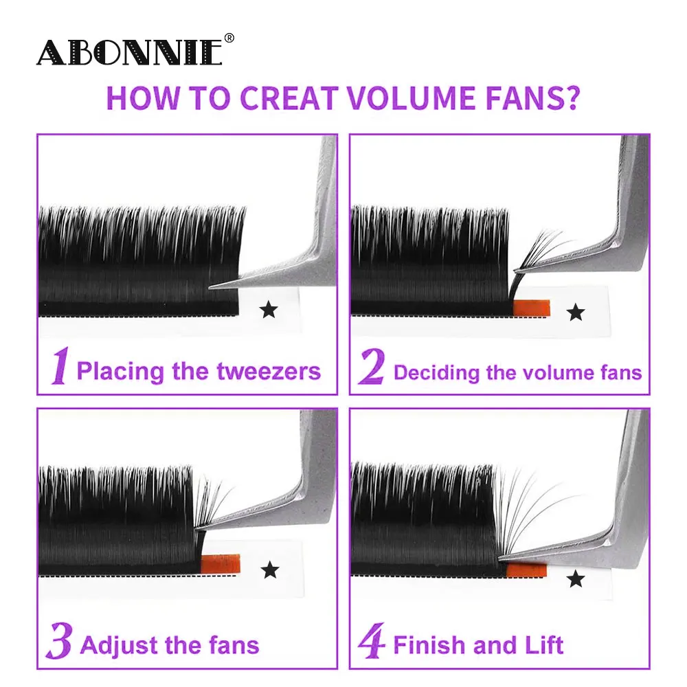 Волшебные ресницы Новое поступление цветущие эффект объема накладные легкие