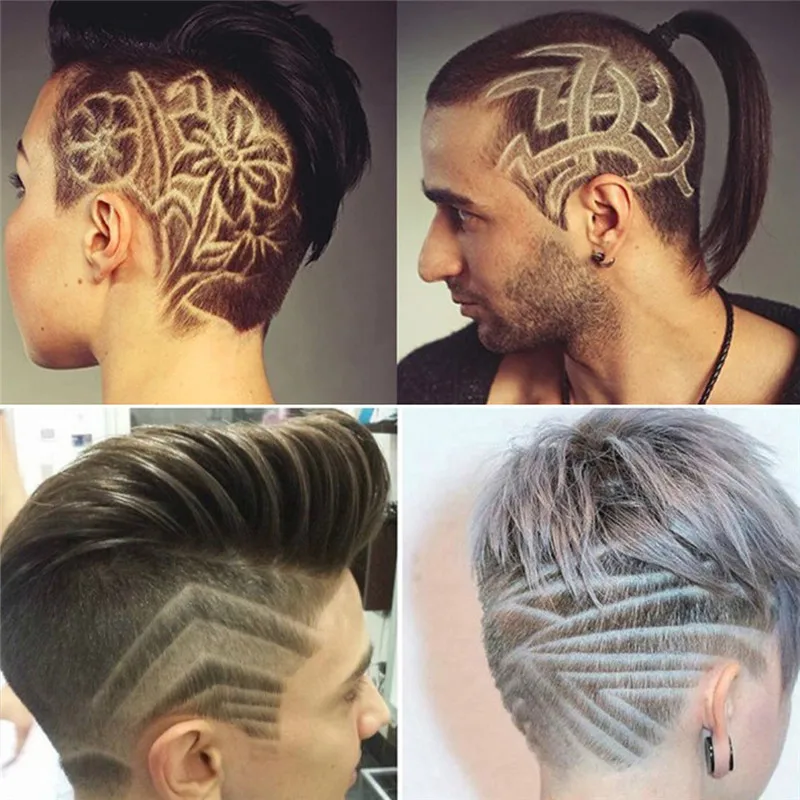 Ножницы для волос триммеры Волшебная гравировка бороды бритвы бровей вырезанная