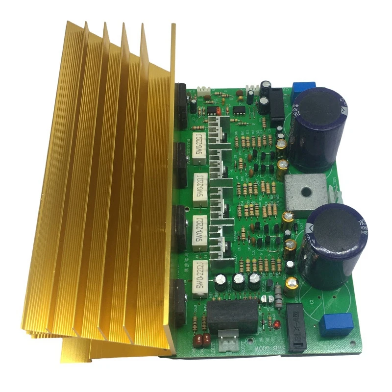 

AC Double 24-30V 500W High Power Subwoofer Amplifier Board 1943 5200 Tube DIY Home Audio Amplifier Board