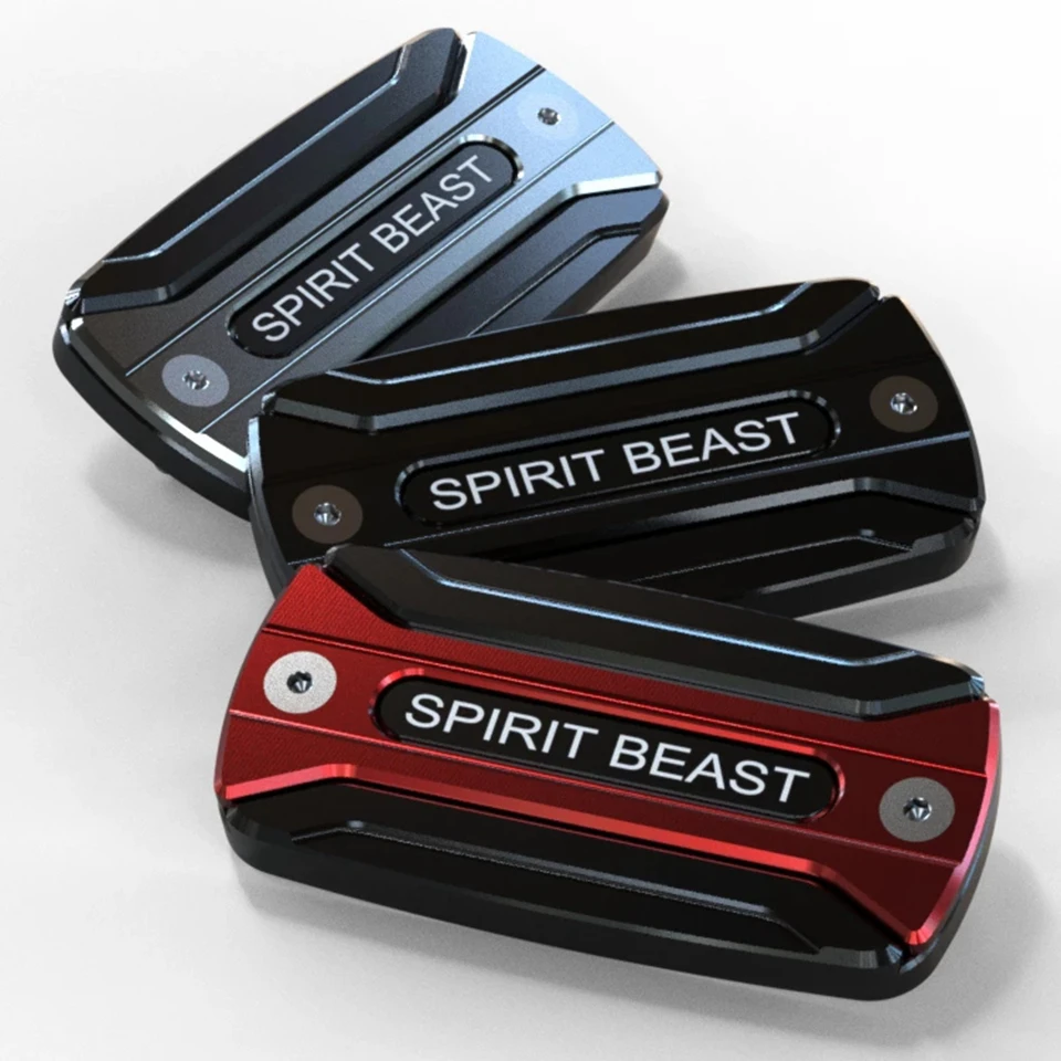 

Spirit Beast motorcycle Front Brake Reservoir Fluid Tank Oil Cup Cover Brake pump cap mount Accessories For Honda Rebel CM300