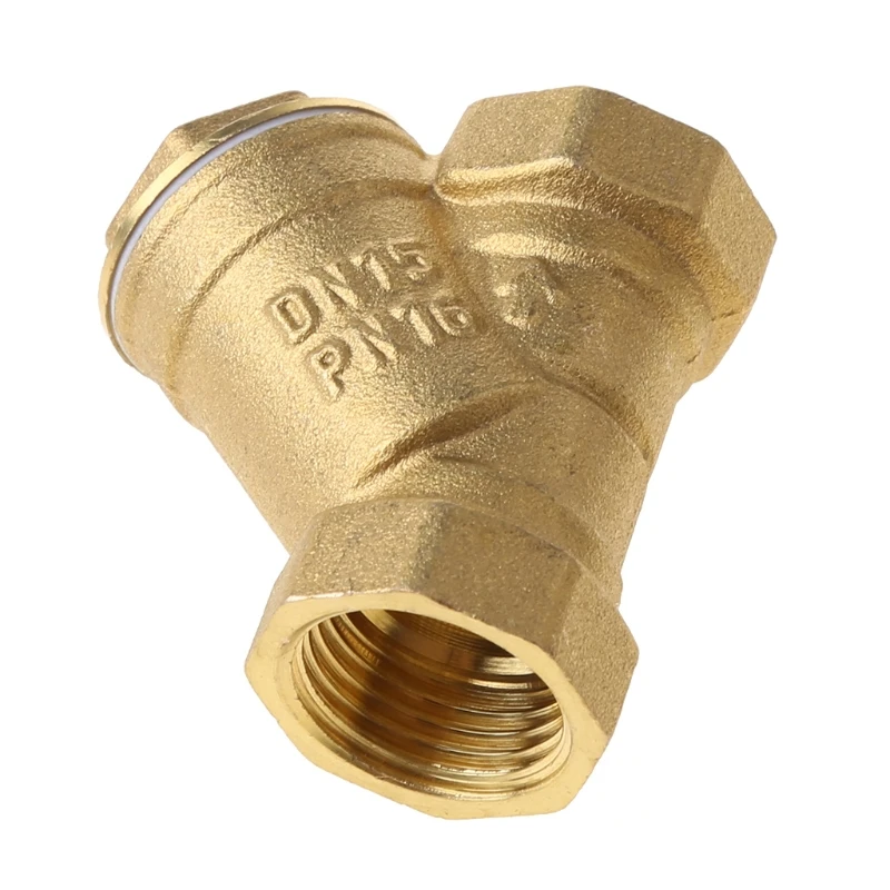 

A9LB Y Shaped filter Brass Strainer Filter Household Water Pipe Adaptor Connector