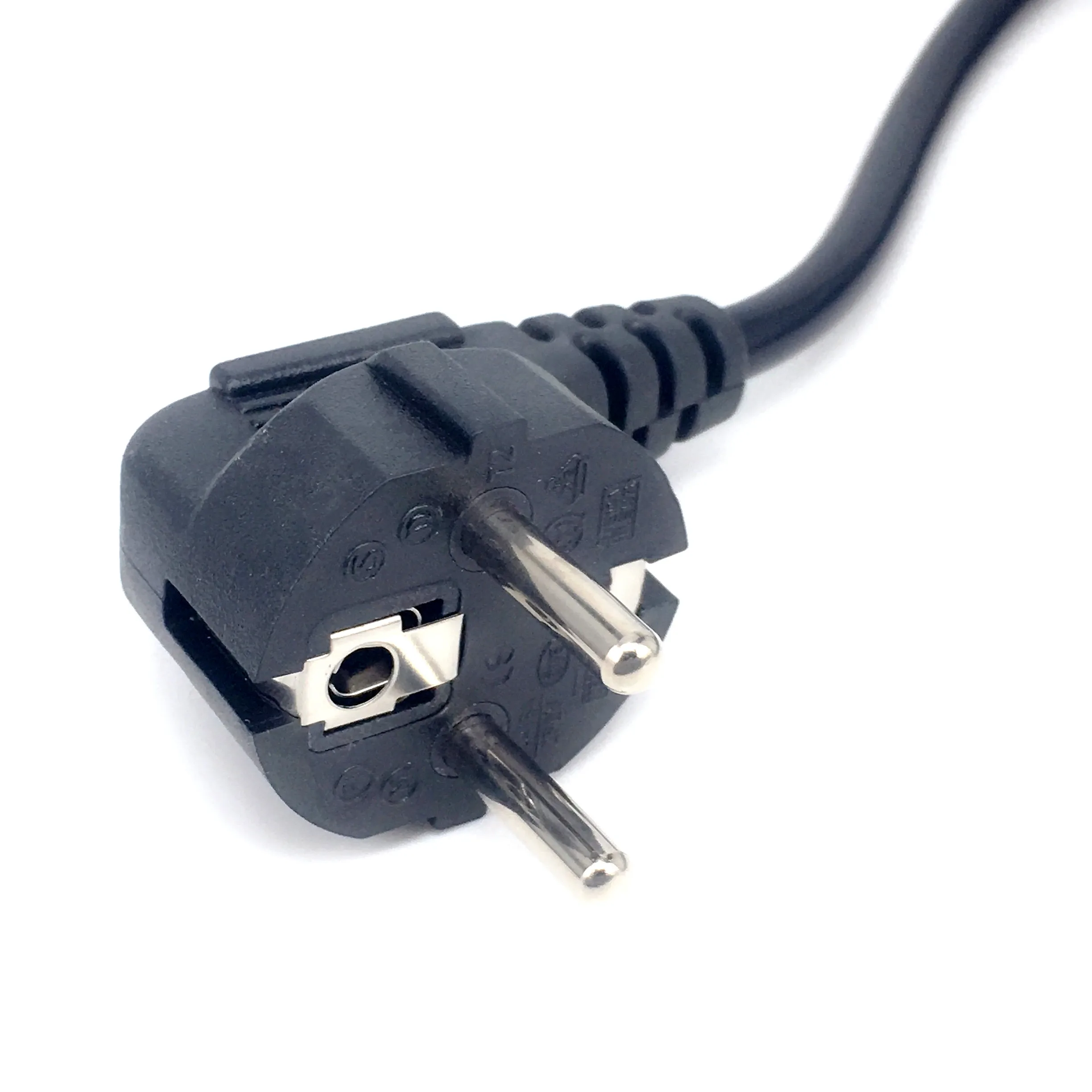 1 5 м/5 футов C13 IEC Kettle 90 градусов под прямым углом для европейского 2-контактного