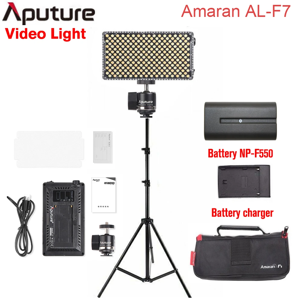 Aputure Amaran AL-F7 на камере светодиодный светильник цветовая температура 3200K-9500K CRI 95 + TLCI 95 + видео светильник, фото светильник ing
Aputure Amaran AL-F7 на камере светодиодный светильник цветовая температура 3200K-9500K CRI 95 + TLCI 95 + видео светильник, фото светильник ing