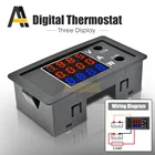 DC 0-100 в 10A светодиодный цифровой вольтметр Амперметр ваттметр Напряжение Ток 1000 Вт измеритель мощности 4-битный детектор напряжения тестер детектор