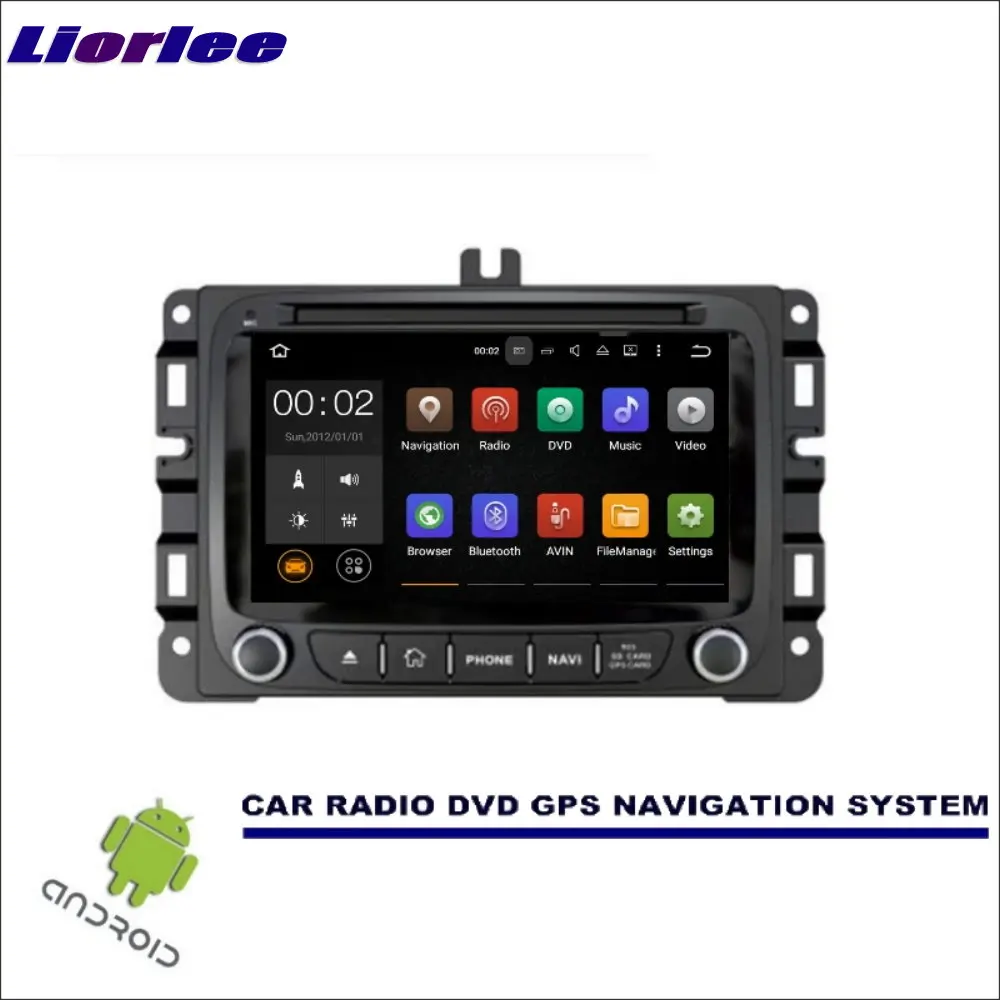 Liorlee Wince / Android Автомобильная Мультимедийная навигационная система для JEEP Renegade 2015