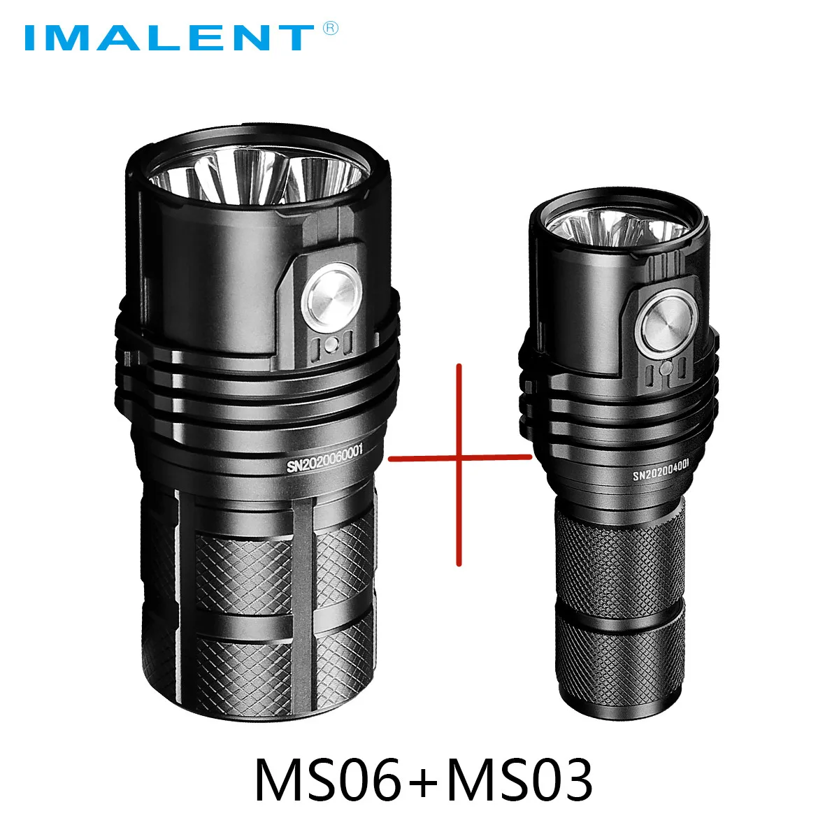 Профессиональный перезаряжаемый фонарик IMALENT MS06 + MS03 6 режимов лм | Лампы и