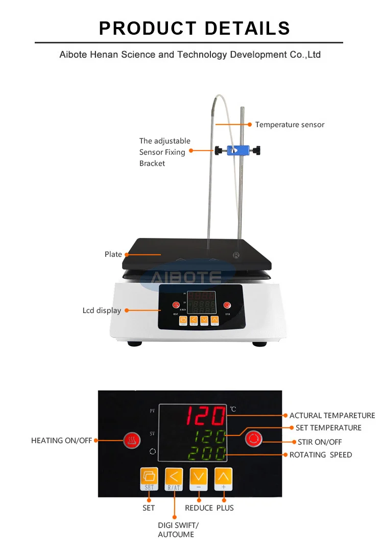 

Digital Ceramic 20 liters laboratory heating mantle hotplate magnetic stirrer price