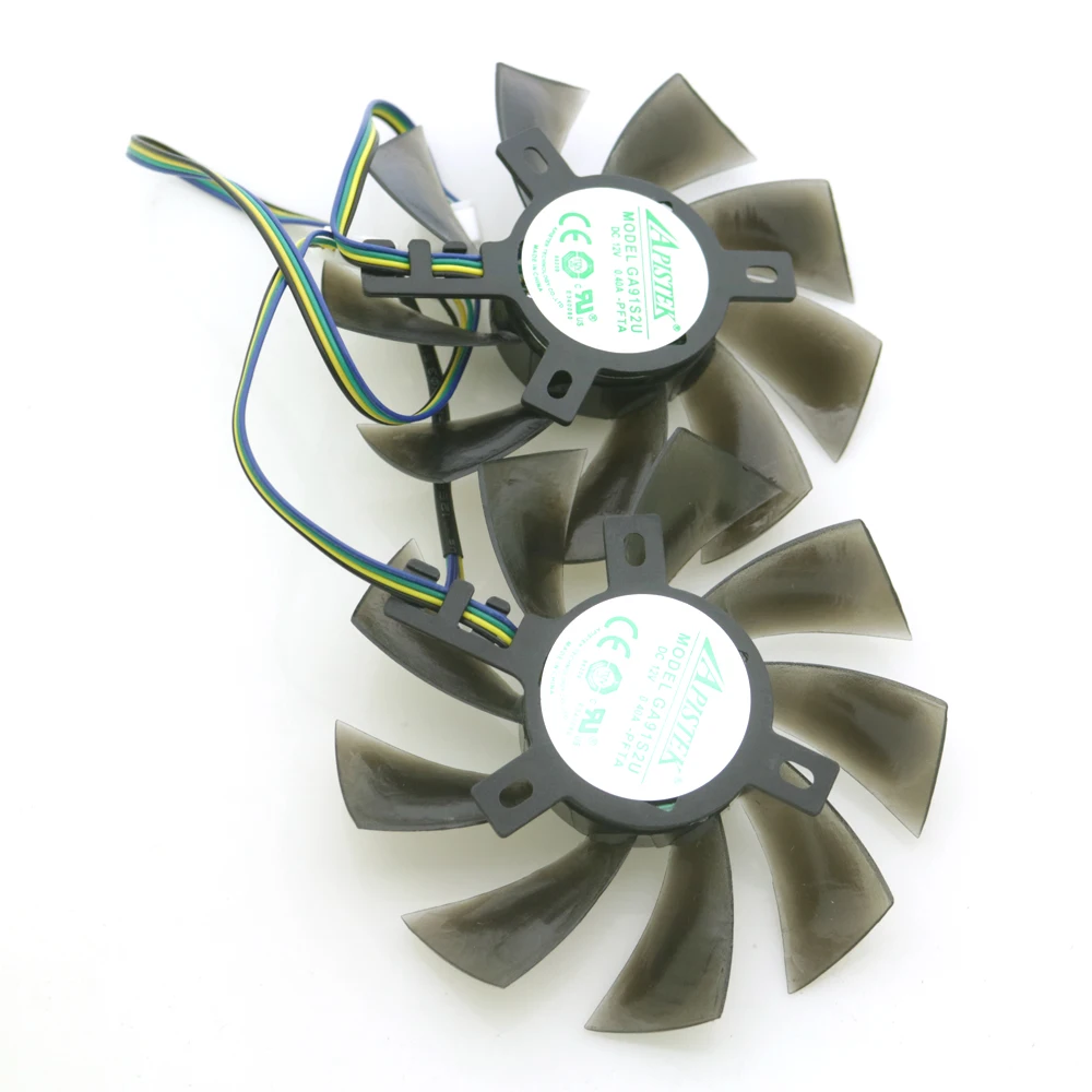 Бесплатная доставка GA91S2H GA91S2U PFTA DC12V 0.40A 4Pin 86 мм VGA вентилятор для GEFORCE GTX1080 GTX1070 GTX1060
