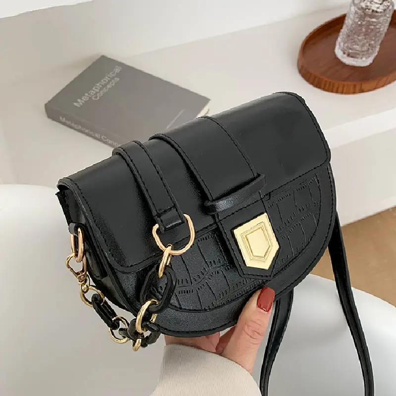 

Luxury Designers Party Purse and Handbag Women Vintage Leather Crossbody Bag Girl Retro Shoulder Bag Lady Fashion Cute Waist Bag