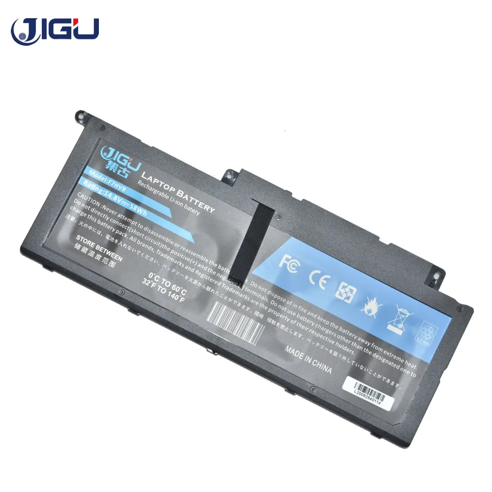 JIGU Новый аккумулятор для ноутбука JR9TD 451-BBLJ G4YJM T2T3J 2CP9F 89JW7 DELL Inspiron N7437 серии N7537 17 |