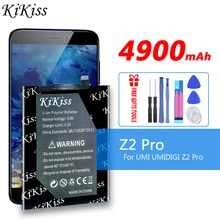 4900mAh Z2 Pro Mobile Phone Batteries for UMI Umidigi Z2 Pro Battery + Gift Tools