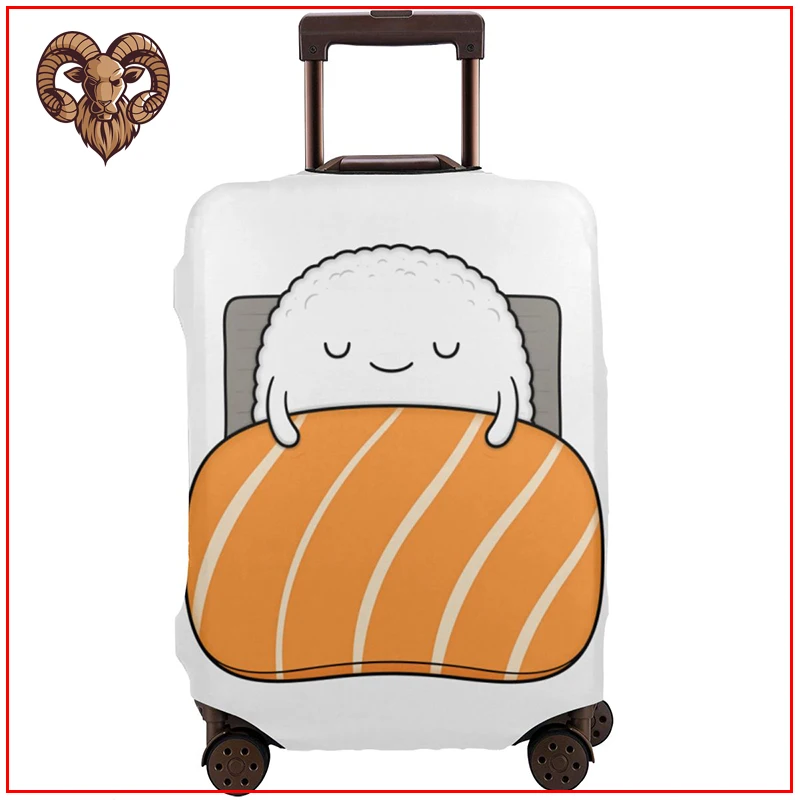 Аксессуары для путешествий Sleepy Sushi защита багажа ярлык Дорожный Чехол комплект