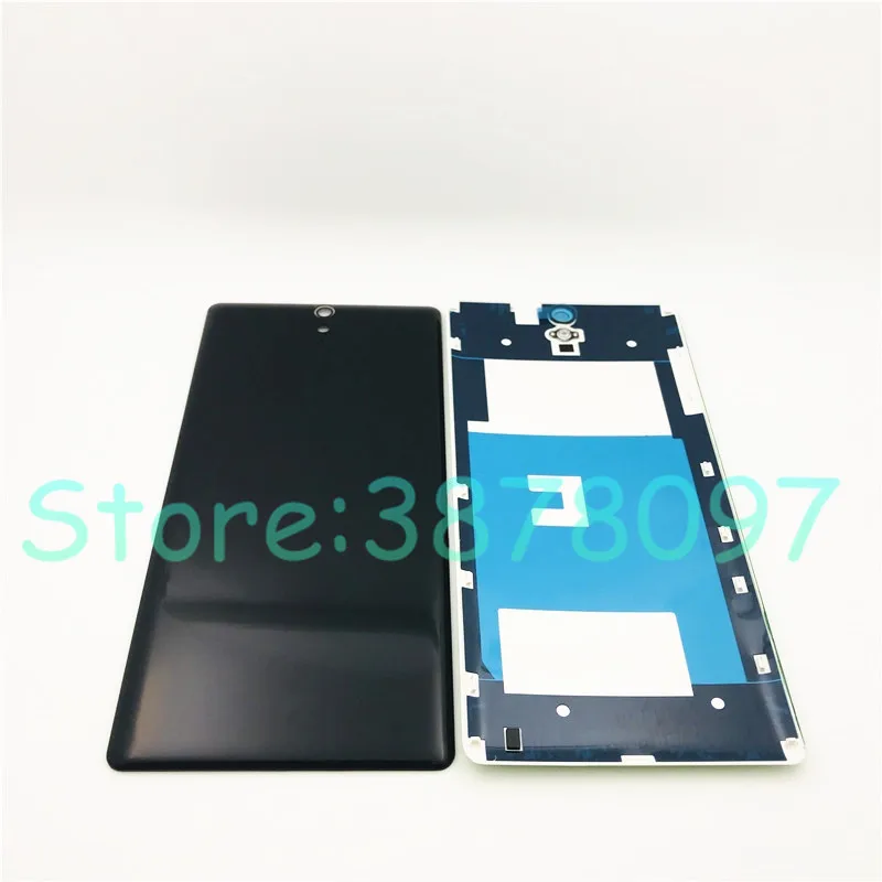 6.0" For Sony Xperia C5 Ultra E5553 Back Housing Battery Cover Plastic Replacement Part Rear Door Case With Logo And NFC | Мобильные