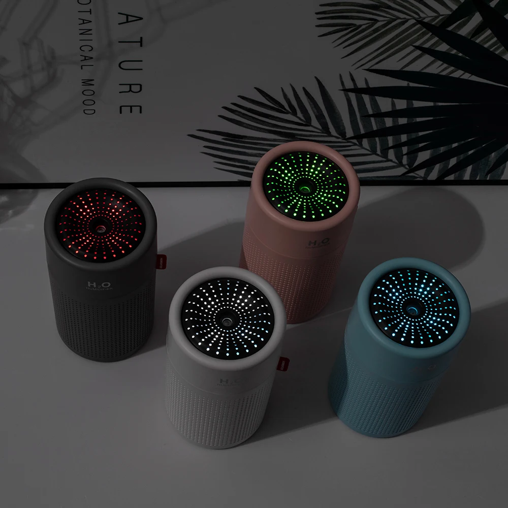 

750ml 2000mAh Rechargeable Humidifier Wireless Portable Ultrasonic Difusor USB Aroma Air Diffuser Quite Heavy Mist Humidificador