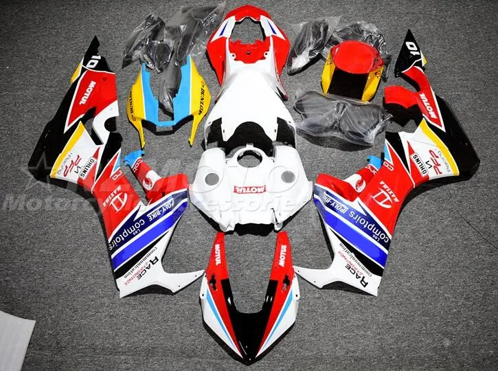 

Новый комплект обтекателей из АБС-пластика под давлением, подходит для Honda CBR1000RR 2017 2018 2019 17 18 19, кузов красного и синего цвета