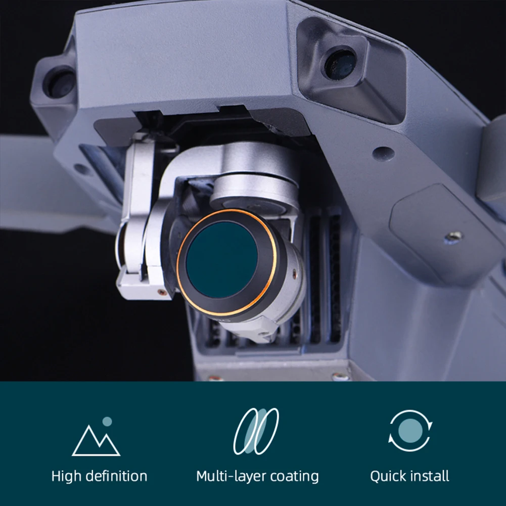 Набор фильтров для объектива камеры 4/6-Element алюминиевый сплав (рамка) + Оптическое