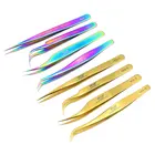 Пинцет для ресниц Vetus, высокоточный 3D Пинцет для объемных ресниц, цветной инструменты для макияжа глаз