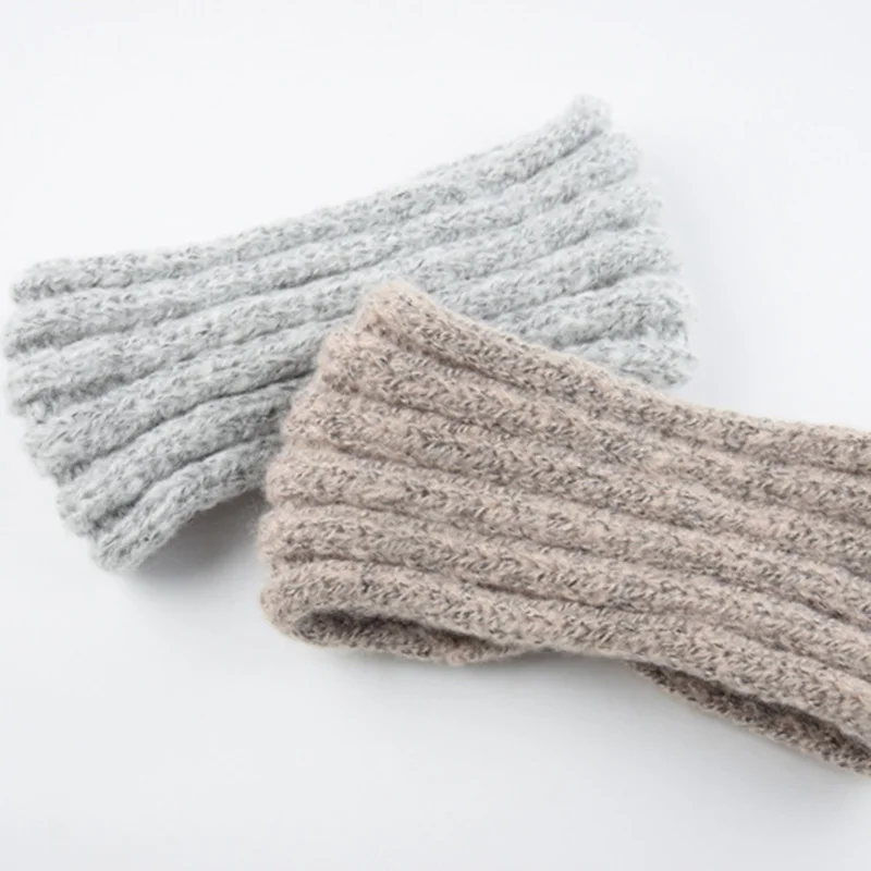 Повязка на голову женская с бантом модная эластичная спортивная лента для волос