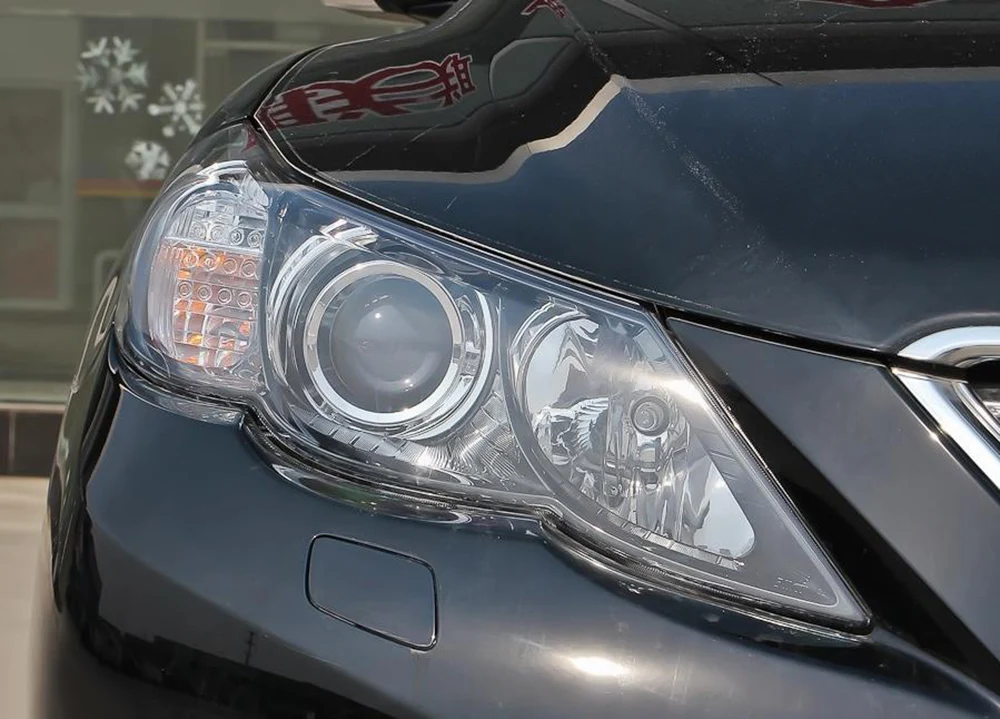 Автомобильные фары объектив для Toyota Reiz 2010 2011 2012 автомобильные Авто крышка