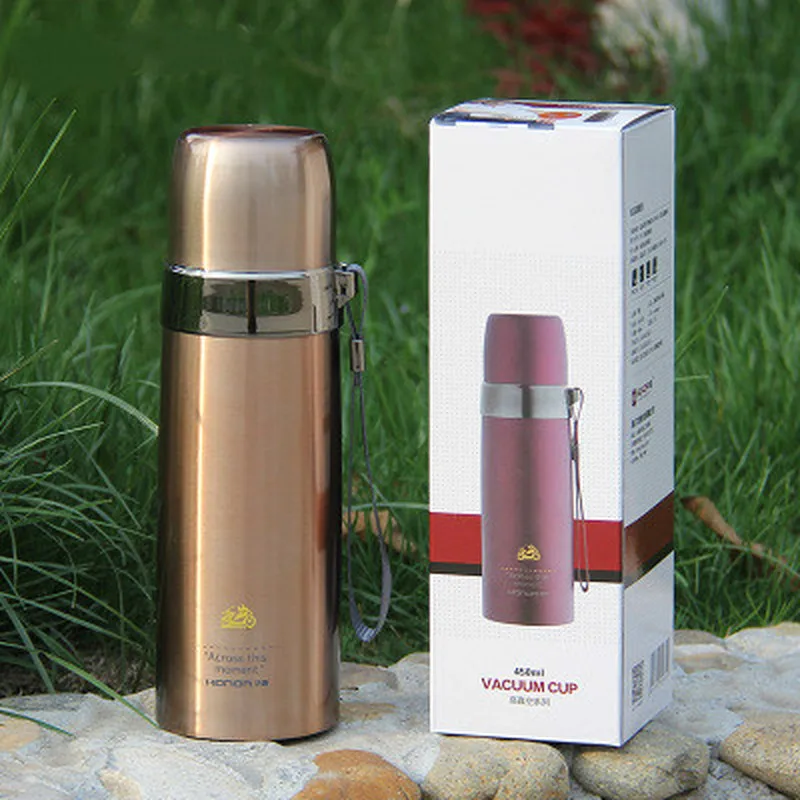 Термосы из нержавеющей стали с двойными стенками 450 мл | Дом и сад