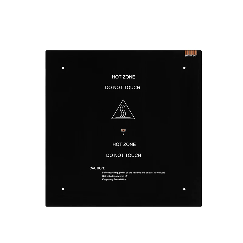 

Детали для 3D-принтера, Горячая кровать, двойной источник питания 24 В, круглая или квадратная Горячая кровать/алюминиевая подложка