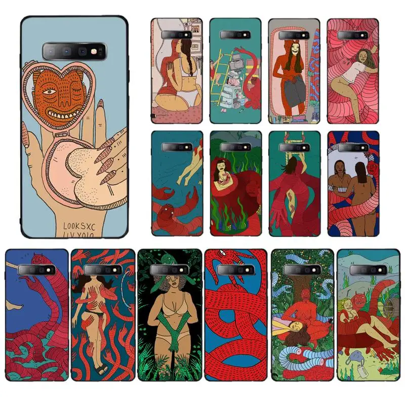 

Babaite Polly Nor Art Phone Case for Samsung S10 21 20 9 8 plus lite S20 UlTRA 7edge